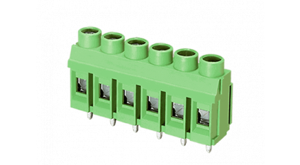 Клеммная колодка DINKLE ESK750V-03P, Винтовая, 3 контакта, сечение провода 0.2-4 мм2, ток 32 A, Зеленый фото 3