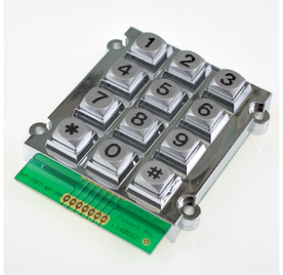 Клавиатура ACCORD AK-707-N-SSB-WP-MM