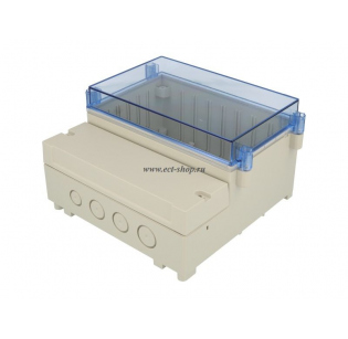 Корпус для РЭА GAINTA DC005CBUNO, 185x213x104 мм, ABS, Светло-серый