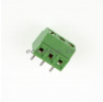 Клеммная колодка DINKLE EK350V-03P, Винтовая, 3 контакта, сечение провода 0.14-1.5 мм2, ток 12 A, Зеленый фото 2