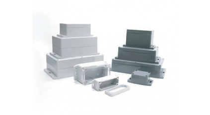 Корпус для РЭА GAINTA G265MF, 160x80x85 мм, Поликарбонат, Светло-серый фото 3