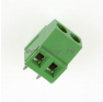Клеммная колодка DINKLE EK508V-02P, Винтовая, 2 контакта, сечение провода - мм2, ток 24 A, Зеленый фото 2