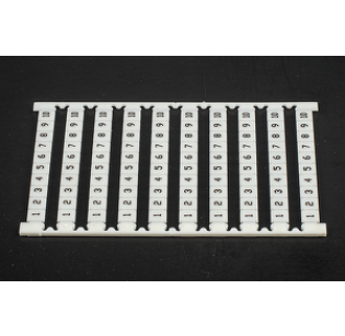 Маркер для клеммников DIN DINKLE TM07W-FH01