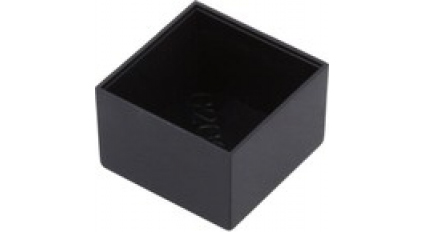 Корпус для РЭА GAINTA G202013B, 20x20x13 мм, ABS, Черный фото 1