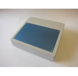 Корпус для РЭА GAINTA G1502, 228x216x50 мм, ABS, Светло-серый