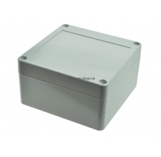 Корпус для РЭА GAINTA G2100, 100x100x55 мм, Поликарбонат, Светло-серый