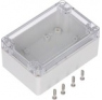Корпус для РЭА GAINTA G2104C, 120x80x55 мм, Поликарбонат, Светло-серый фото 4