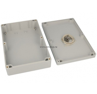 Корпус для РЭА GAINTA G218, 222x146x55 мм, Поликарбонат, Светло-серый