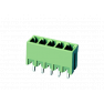 Клеммная колодка DINKLE ECH381R-03P, 3 контакта, сечение провода - мм2, ток 14 A, Зеленый фото 6