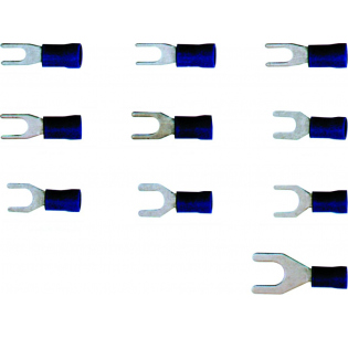 Кабельная клемма наконечник вилка KST SVL2-6 BLUE (1000шт)