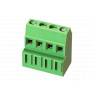 Клеммная колодка DINKLE EEK381V-02P, Винтовая, 2 контакта, сечение провода 0.5-1.5 мм2, ток 12 A, Зеленый фото 7