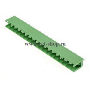 Клеммная колодка DINKLE 5EHDV-18P, 18 контактов, сечение провода - мм2, ток 18 A, Зеленый