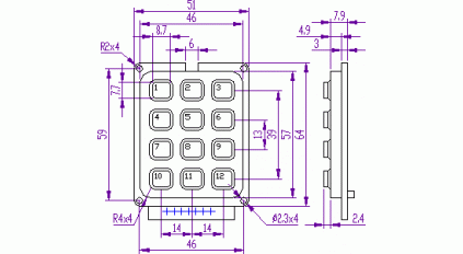Клавиатура ACCORD AK-304-N-WWB фото 3