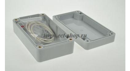 Корпус для РЭА GAINTA G203, 115x65x40 мм, Поликарбонат, Светло-серый фото 1