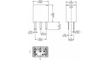 Реле SONG CHUAN 301-1C-D-R1 24VDC фото 4