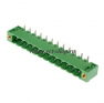 Клеммная колодка DINKLE 5EHDRM-12P, 12 контактов, сечение провода - мм2, ток 18 A, Зеленый фото 2