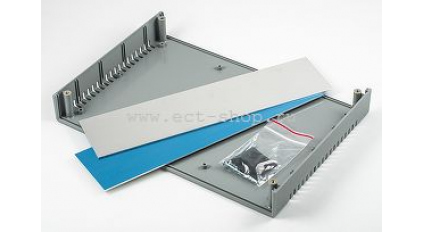 Корпус для РЭА GAINTA G729AV, 260x180x65 мм, ABS, Темно-серый фото 2