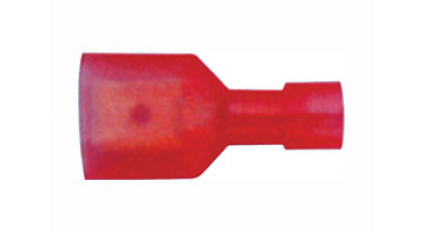 Кабельный разъем плоский faston 6.35 male KST MDFN1-250-CLEAR (100шт) фото 1