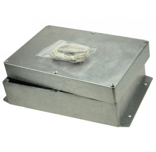Корпус для РЭА ECT G125MF-RU, 222x146x82 мм, Алюминий, Натуральный