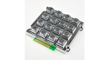 Клавиатура ACCORD AK-1607-N-SSL-WP-MM фото 1