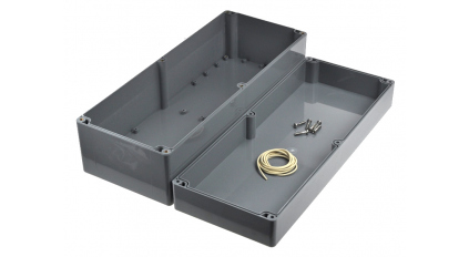 Корпус для РЭА GAINTA G3130, 353x140x121 мм, ABS, Темно-серый фото 1