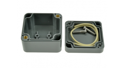 Корпус для РЭА GAINTA G362, 52x50x35 мм, ABS, Темно-серый фото 1