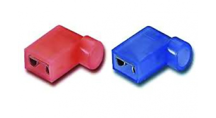 Кабельный разъем плоский флажковый faston 6.35 female KST FLDNY2-250 (100шт) фото 1