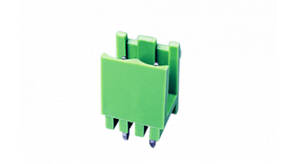 Клеммная колодка DINKLE 2EHDV-02P, 2 контакта, сечение провода - мм2, ток 18 A, Зеленый фото 1