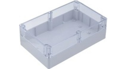 Корпус для РЭА GAINTA G232C, 222x146x75 мм, Поликарбонат, Светло-серый фото 1