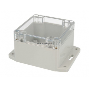 Корпус для РЭА GAINTA G256CMF, 82x80x55 мм, Поликарбонат, Светло-серый