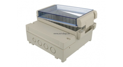 Корпус для РЭА GAINTA DC005CBU, 185x213x104 мм, ABS, Светло-серый фото 1