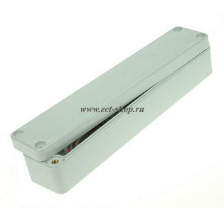 Корпус для РЭА GAINTA G202, 184x36x35 мм, Поликарбонат, Светло-серый