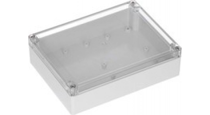 Корпус для РЭА GAINTA G2119C, 200x150x55 мм, Поликарбонат, Светло-серый фото 1