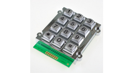 Клавиатура ACCORD AK-707-N-SSB-WP-MM фото 1