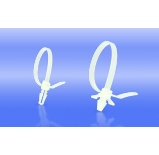 Пластиковыя стяжки с заклепкой AVC ALP-150M (100шт)