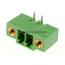 Клеммная колодка DINKLE ECH381RM-02P, 2 контакта, сечение провода - мм2, ток 14 A, Зеленый фото 3