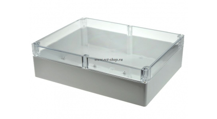 Корпус для РЭА GAINTA G2029C, 300x230x86 мм, Поликарбонат, Светло-серый фото 1