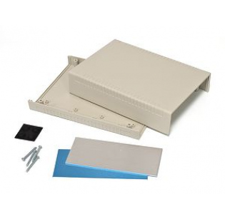 Корпус для РЭА GAINTA G770A, 200x280x60 мм, ABS, Светло-серый