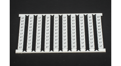 Маркер для клеммников DIN DINKLE TM07W-BV01 фото 1