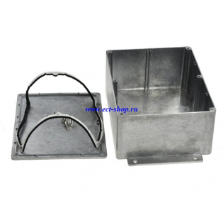 Корпус для РЭА GAINTA BS33MF, 165x127x75 мм, Алюминий, Натуральный