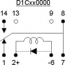 Герконовое реле COSMO D1C050D00 фото 5