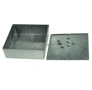 Корпус для РЭА GAINTA G0478, 190x190x66 мм, Алюминий, Натуральный