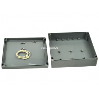 Корпус для РЭА GAINTA G3125, 190x190x55 мм, ABS, Темно-серый