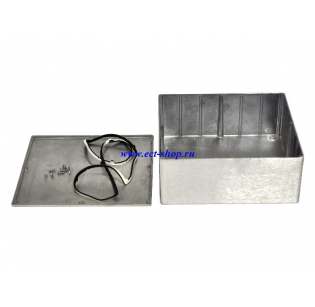 Корпус для РЭА GAINTA BS21, 250x250x100 мм, Алюминий, Натуральный