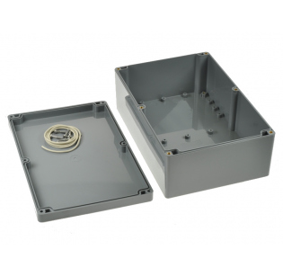 Корпус для РЭА GAINTA G3008, 240x160x90 мм, ABS, Темно-серый