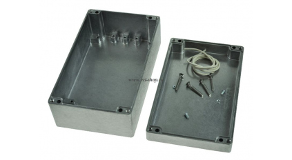 Корпус для РЭА GAINTA G123, 200x120x75 мм, Алюминий, Натуральный фото 1