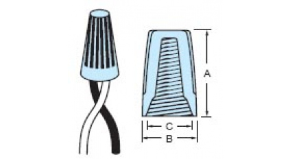 Соединительные колпачки СИЗ AVC SW-U3 (100шт) фото 2