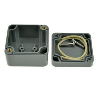 Корпус для РЭА GAINTA G362, 52x50x35 мм, ABS, Темно-серый