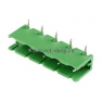 Клеммная колодка DINKLE 3EHDR-05P, 5 контактов, сечение провода - мм2, ток 18 A, Зеленый фото 2