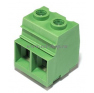 Клеммная колодка DINKLE ESK150V-02P, Винтовая, 2 контакта, сечение провода 0.5-35 мм2, ток 115 A, Зеленый фото 2